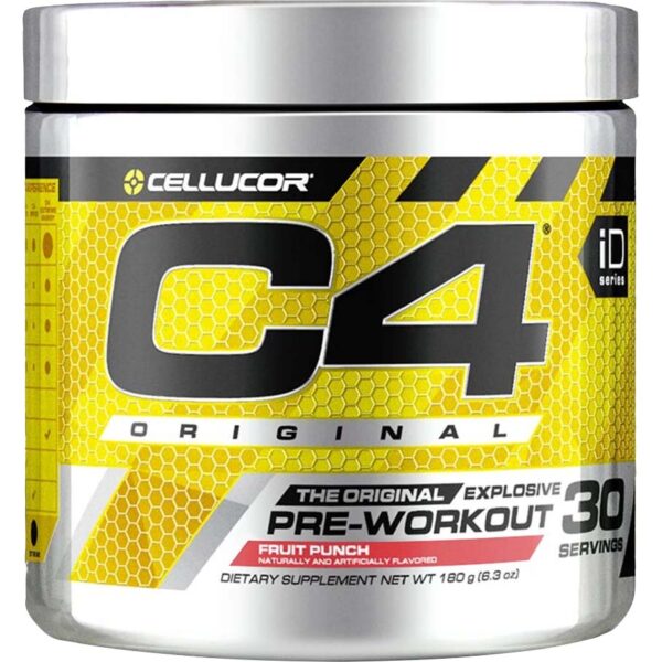 Cellucor C4 Original, 150mg of Caffeine, 1g Arginine AKG