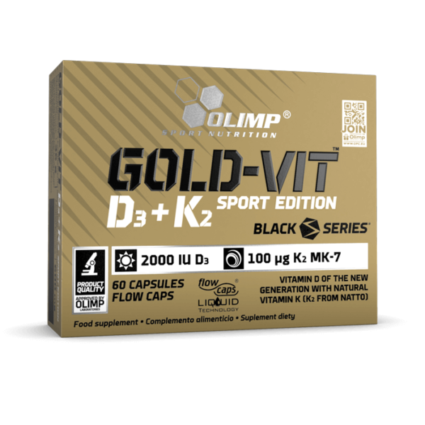 OLIMP GOLD-VIT D3+K2 SPORT EDITION 60 capsules