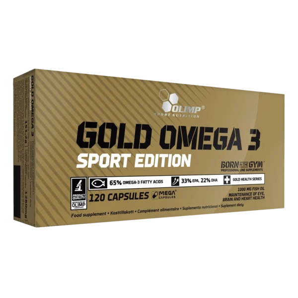 Olimp Gold Omega 3 Sport Edition – 120 Capsules